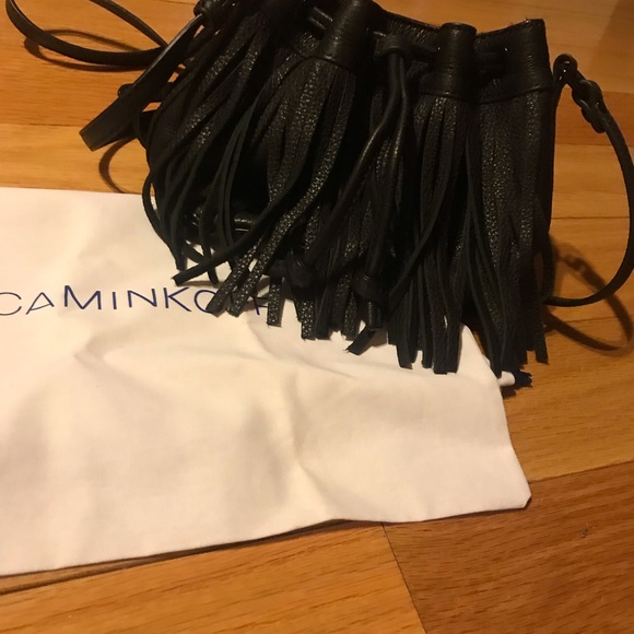 Rebecca Minkoff small tassel cross body bag - Picture 3 of 4